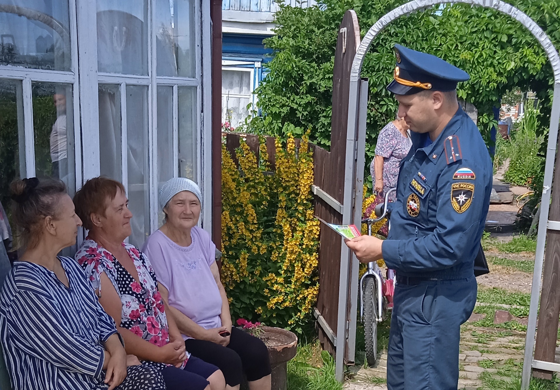 Тутаевское сельское поселение. Сельский сход. Деревня Гусева населения.