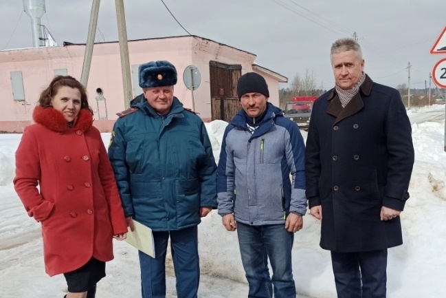 Метoдическaя помощь подразделениям добровольной пожарной охраны  ( ДПК "Столбищи")