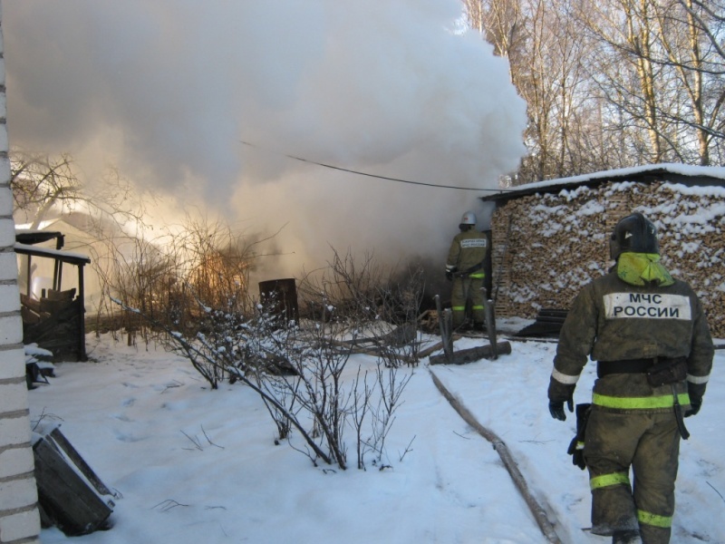 Добровольная пожарная команда Ярославской области приняла участие в тушении пожарa