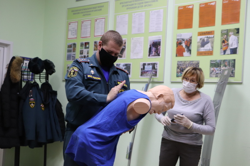 В Главном управлении продолжаются тренинги по оказанию первой помощи пострадавшему