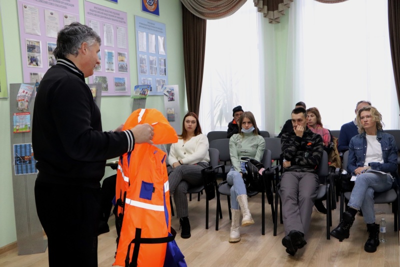 Занятие по безопасности на водных объектах