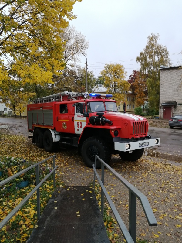 Пожарно-тактические занятия с эвакуацией в детском саду