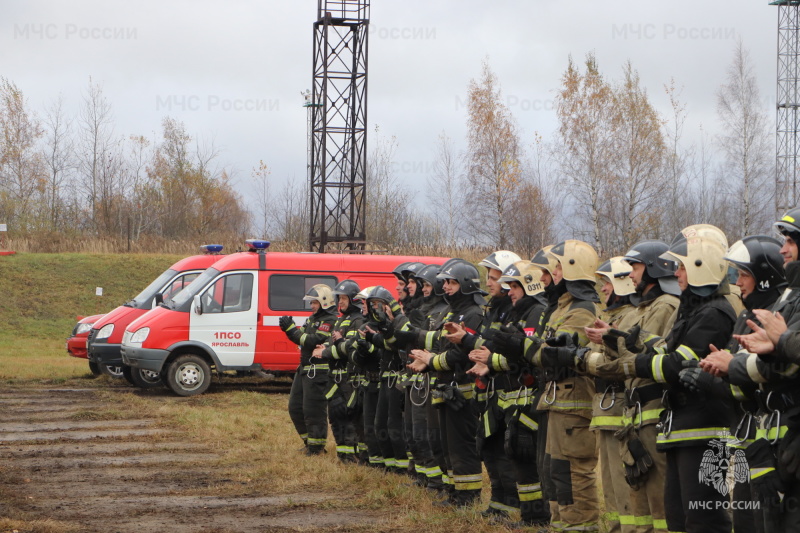 Огневая полоса психологической подготовки пожарных